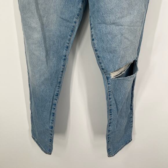 J. Crew Slouchy Boyfriend Jeans in Clear Indigo Wash High Rise - Picture 3 of 9